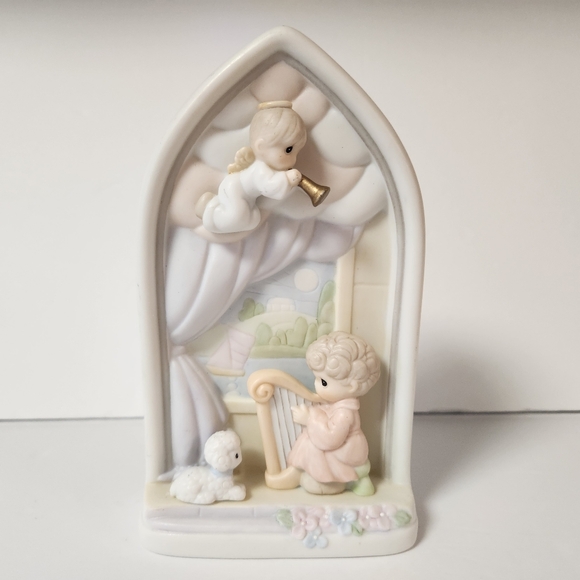 Precious Moments | Wall Decor | Precious Moments Chapel Angel Sheep ...